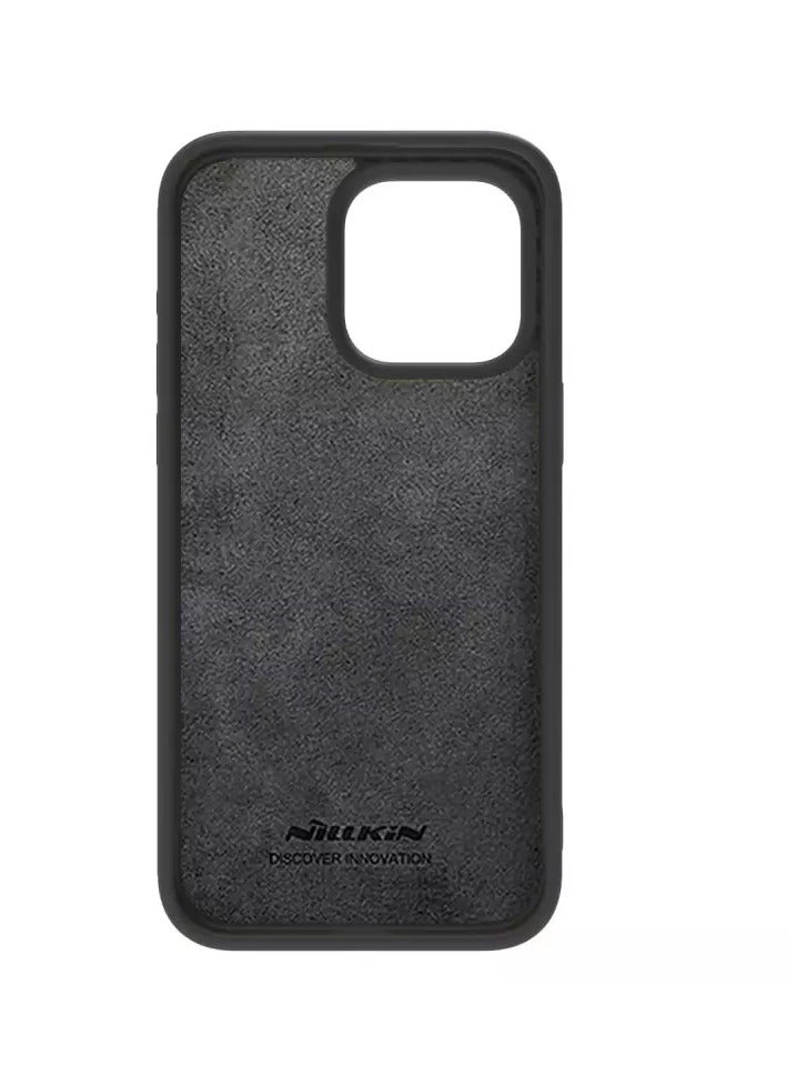 Nillkin CamShield Silky silicon case for Apple iPhone 15 Pro Max 6.7 (2023)-Black - Image 4
