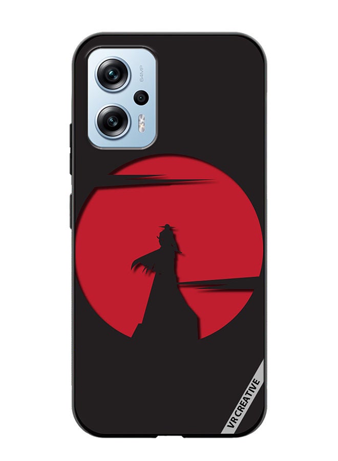 VR CREATIVE Protective Case Cover For Xiaomi Poco X4 GT Japanese Samurai Design Multicolour - Image 1