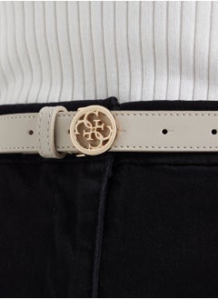 GUESS Logo Detailed None Allocated Hole  Belt  - Image 4