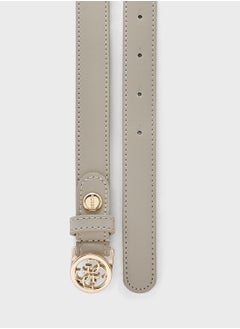 GUESS Logo Detailed None Allocated Hole  Belt  - Image 2