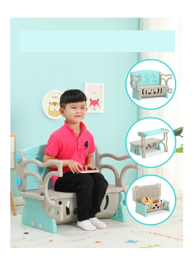 FULL JOY - Portable and Foldable Table and Chair With Toy Storage Box - Image 1