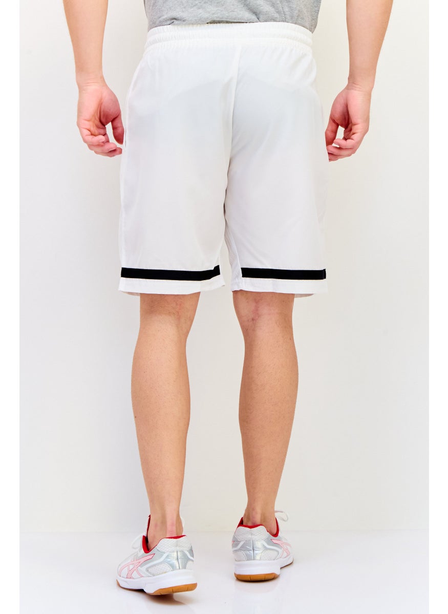 Adidas Men Sportswear Fit Tennis Short, White  - Image 3