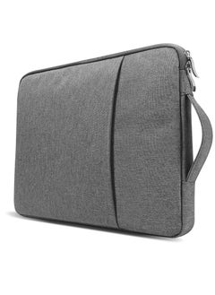 Grey Color Laptop Sleeve 13 inch Pouch Waterproof Portable Handle Laptop Case Protective Laptop Bag 13.6 Inch Laptop Carrying Bag Compatible For MacBook Air Pro HP 13.3 Inch