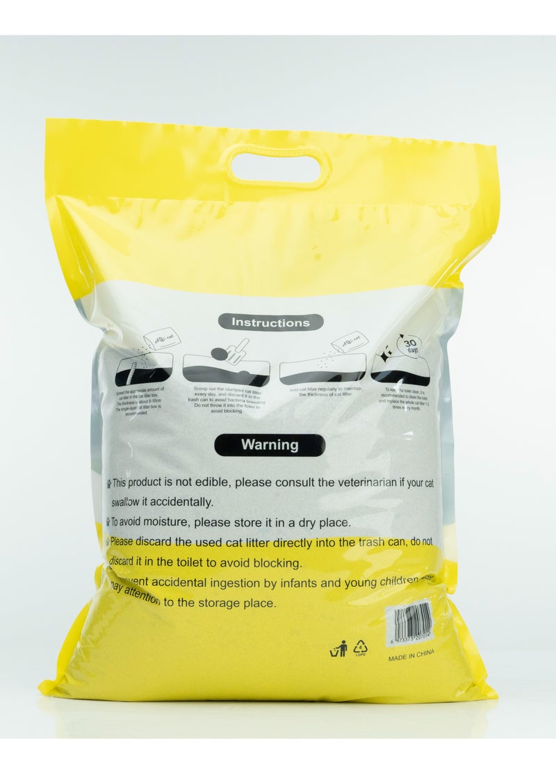 ABC - Lemon cat litter 10 liters High clumping and hypoallergenic - Image 1