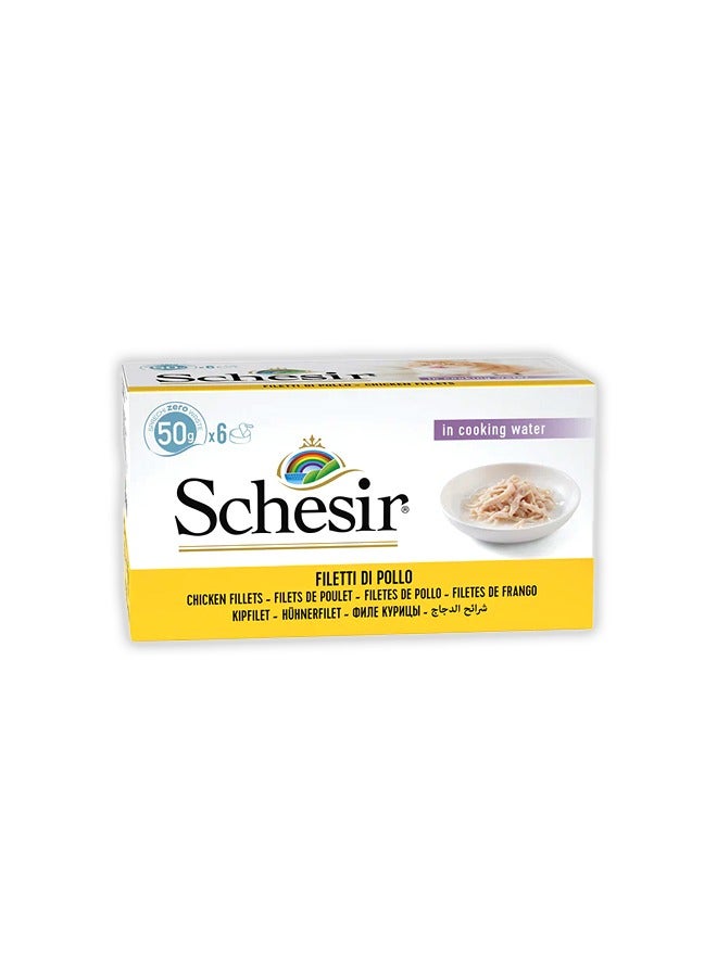 شيسر علبة متعددة من شرائح الدجاج للقطط - 300 غرام - Image 1