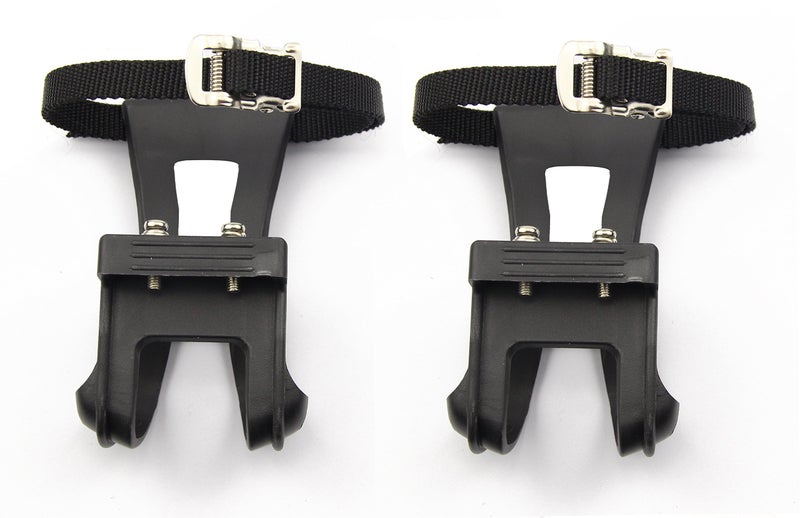 Leadrise1 Pair Nylon Cycling MTB Road Mountain Bike Bicycle Pedal Toe Clip Strap Belts - Image 4