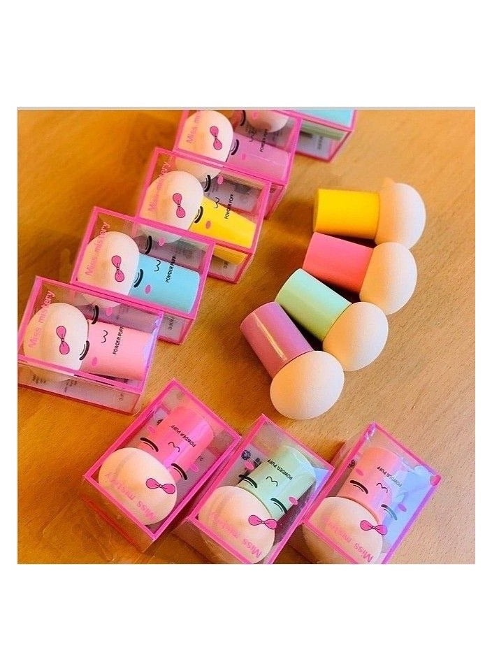 إسفنجة مكياج، بيوتي بلندر وظيفتها هي المساعدة في توزيع كريم الأساس، أو الكونسيلر، أو أي كريم/سائل للوجه بالتساوي وسلاسة، مما يمنحها لمسة نهائية طبيعية دون خطوط أو بقع. بفضل مقبضها، يسهل استخدامها ويحافظ على نظافة يديكِ. - Image 2