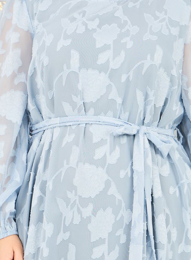 Styli Floral Chiffon Dress  - Image 3