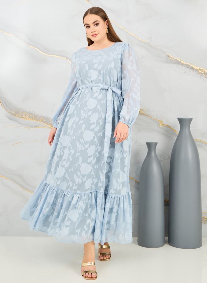 Styli Floral Chiffon Dress  - Image 1