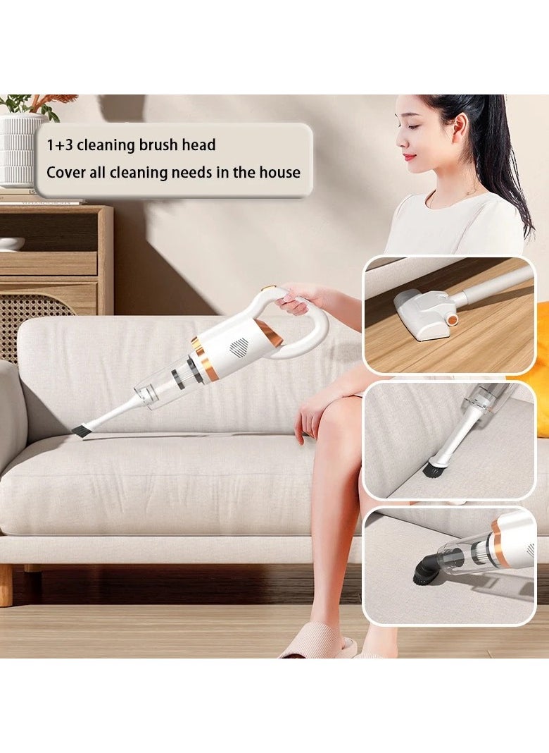 3-in-1 Cordless Vacuum Cleaner - Powerful Handheld, Stick, and Floor Cleaner for Home & Car