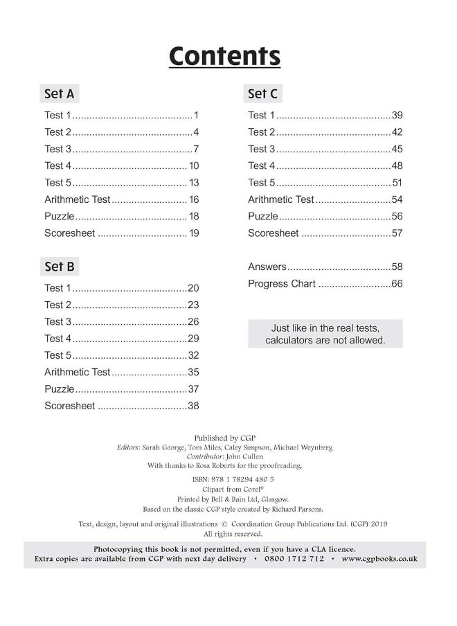 null - KS2 Maths SAT Buster 10-Minute Tests - Book 2 (for the 2022 tests) - Image 1