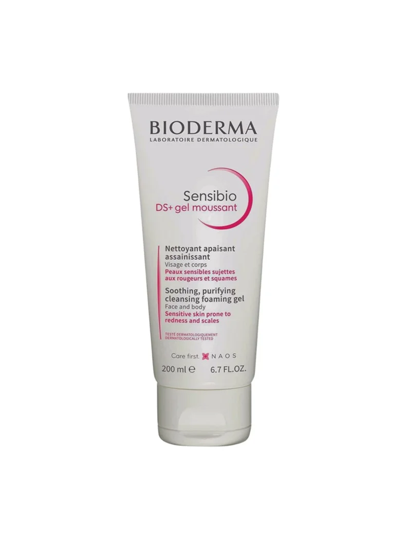 Bioderma Sensibio D.S. Cleansing Gel for Sensitive Skin Face & Body 200ml