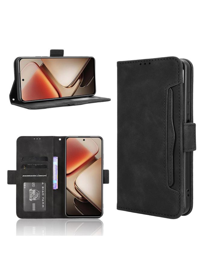 S-TOP Case For Oukitel C58 / C58 Pro Skin Feel Calf Texture Card Slots Leather Phone Case - Image 1