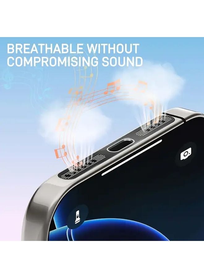 سدادة غبار معدنية فضية لفتحة شحن، فيلم واقي، شبكة غبار لمكبر الصوت، ومستقبل لهاتف iPhone، 2 قطعة - Image 5