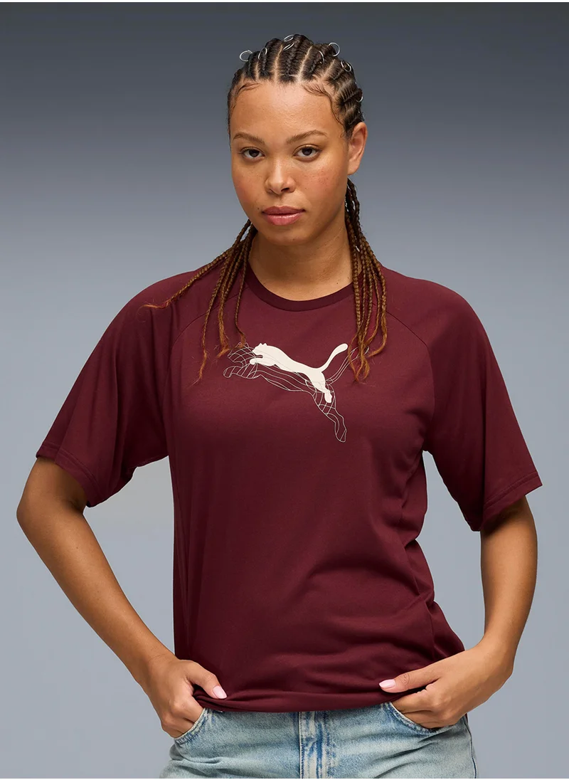 بوما Evostripe Relaxed Graphic Tee Women