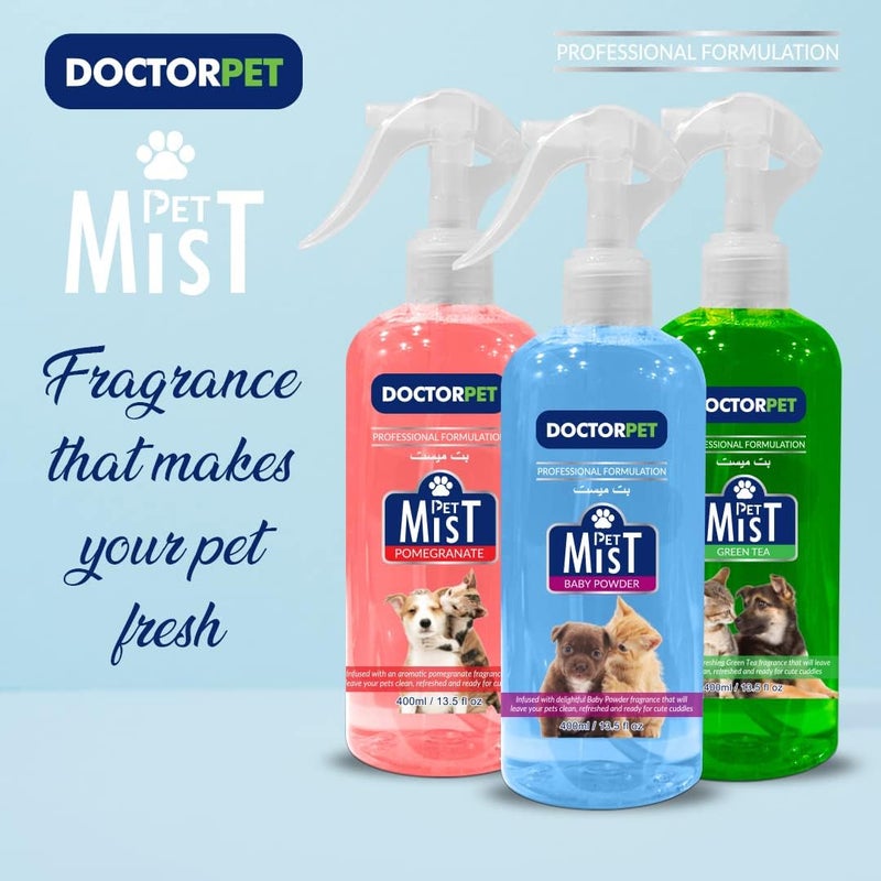 DoctorPet Doctor Pet Baby Powder Fragrance Mist Cologne 400ML - Image 5