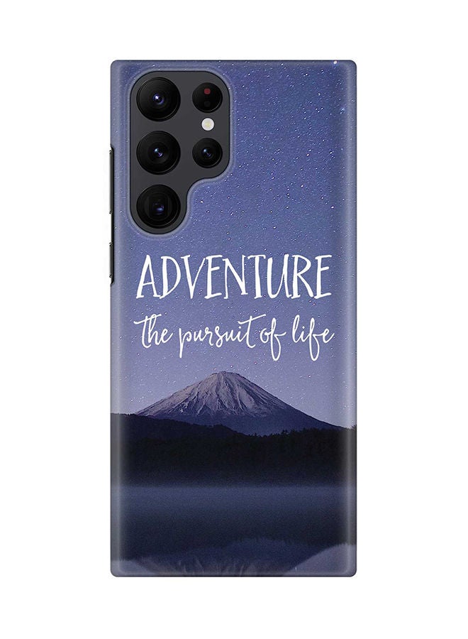 Stylizedd Case for Samsung Galaxy S22 Ultra 5G Snap Case Slim Snap Classic Series Shield Matte Finish Print - Adventure - Image 1