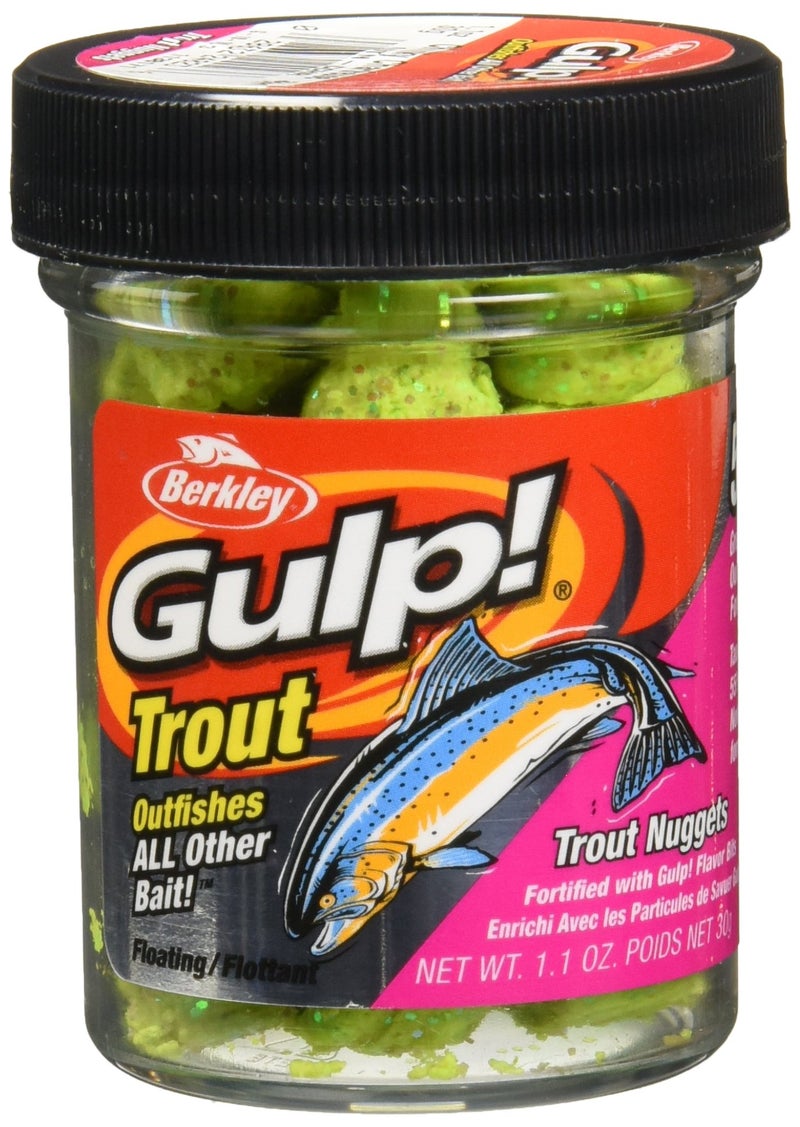 Berkley قطع سمك السلمون من بيركلي غولب! ، لون شارتروز السميك ، 1 أونصة - Image 1