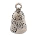 Guardian Bell Foo Dog Good Luck Bell wKeyring Black Velvet Gift Bag Motorcycle Bell LeadFree Pewter Good Luck Gift to Friends Family Bike Bell Made in USA - Image 2