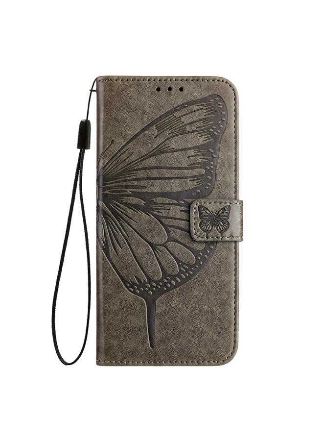 S-TOP Case For OPPO A77 5G / A97 5G Embossed Butterfly Leather Phone Case - Image 2