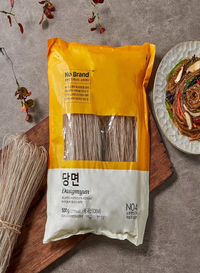 LENITH Sweet Potato Glass Noodles, Dangmyun, Korean Vermicelli Pasta For K-Food Japchae 17.63 oz (500g)_1 Pack - Image 3