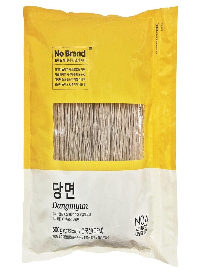 LENITH Sweet Potato Glass Noodles, Dangmyun, Korean Vermicelli Pasta For K-Food Japchae 17.63 oz (500g)_1 Pack - Image 1