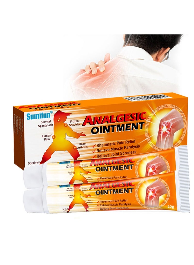 سوميفون قطعتان من مرهم مسكن للألم، لتخفيف سريع لآلام التهاب المفاصل، وآلام العضلات، والإصابات الرياضية، وتدليك الالتواء (20 جم + 20 جم) - Image 1