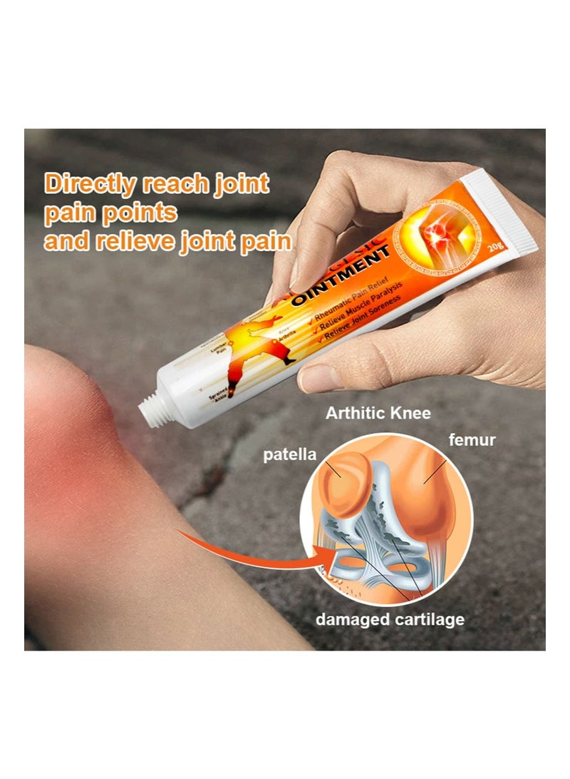 سوميفون قطعتان من مرهم مسكن للألم، لتخفيف سريع لآلام التهاب المفاصل، وآلام العضلات، والإصابات الرياضية، وتدليك الالتواء (20 جم + 20 جم) - Image 4
