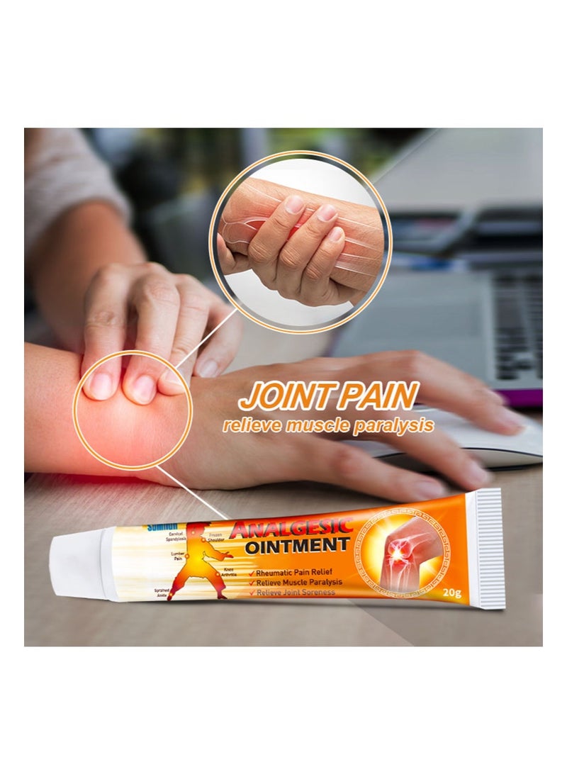 سوميفون قطعتان من مرهم مسكن للألم، لتخفيف سريع لآلام التهاب المفاصل، وآلام العضلات، والإصابات الرياضية، وتدليك الالتواء (20 جم + 20 جم) - Image 3
