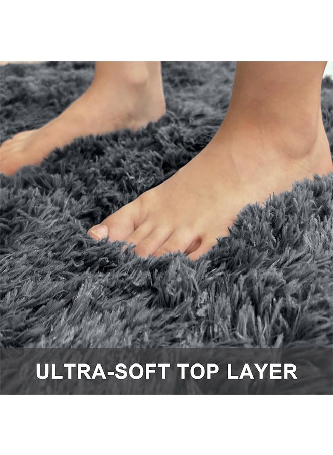 JCB CHIC Area Rugs for Living Room Bedroom, Soft Modern Indoor Fuzzy Shaggy Area Rug, Non-Slip Furry Rug for Teen Girls and Boys,Nursery Kids Room Dorm Home Decor, High Pile Plush Floor Carpet(200x300cm) - Image 3