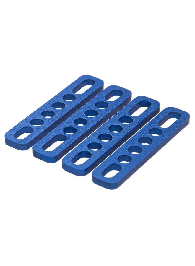 Vgoohobby 1Set Metal Double Shock Absorbers Bracket Damper Mount Stand Compatible With Axial Scx10 Trx4 Trx6 D90 90046 90047 1/8 1/10 Rc Crawler Car (Blue) - Image 3