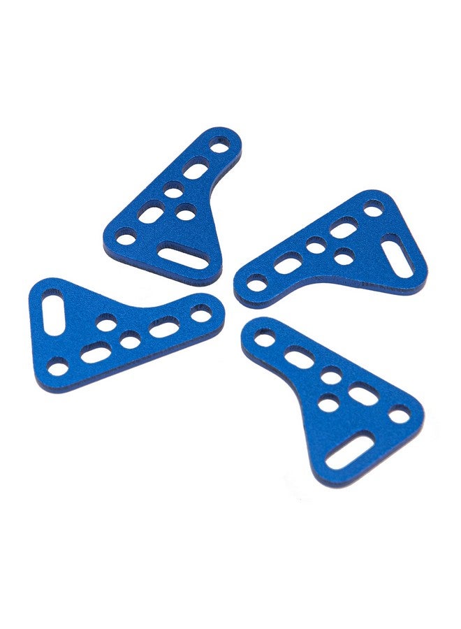 Vgoohobby 1Set Metal Double Shock Absorbers Bracket Damper Mount Stand Compatible With Axial Scx10 Trx4 Trx6 D90 90046 90047 1/8 1/10 Rc Crawler Car (Blue) - Image 4