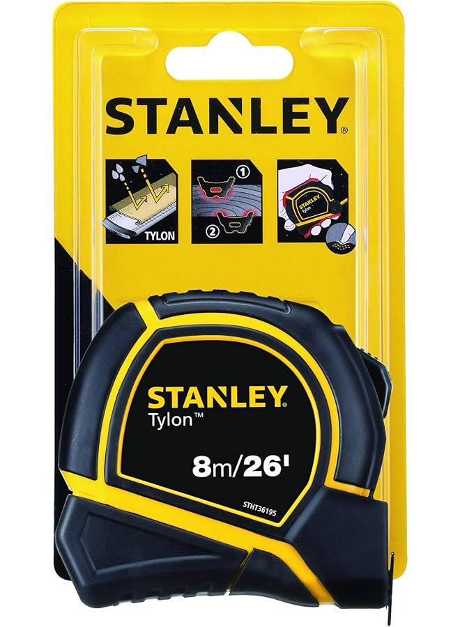 Stanley Tylon Short Tape Measure 8M 26' - Image 4