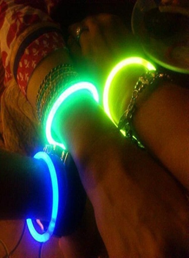 Crazy Sutra 30 Pc Glow in The Dark Sticks Bands Premium Bracelets (Multicolor Colors) [GlowBand30Pc] - Image 4
