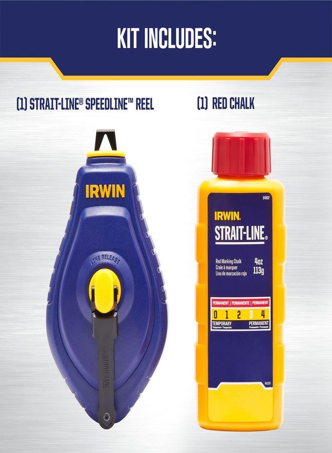 IRWIN STRAIT-LINE SPEEDLINE W/RED - Image 2
