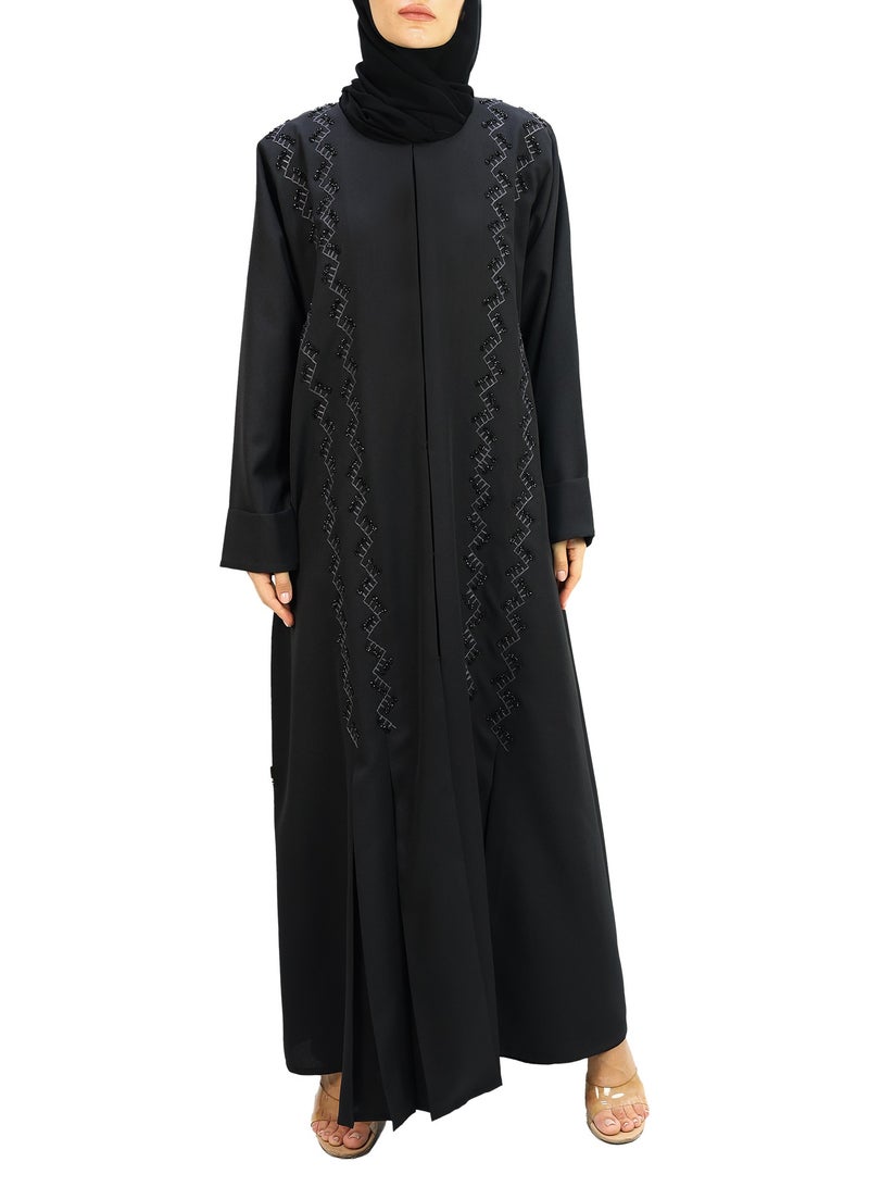 THE MODEST FACTORY Box in front & back with zigzag thread and handwork - Image 1