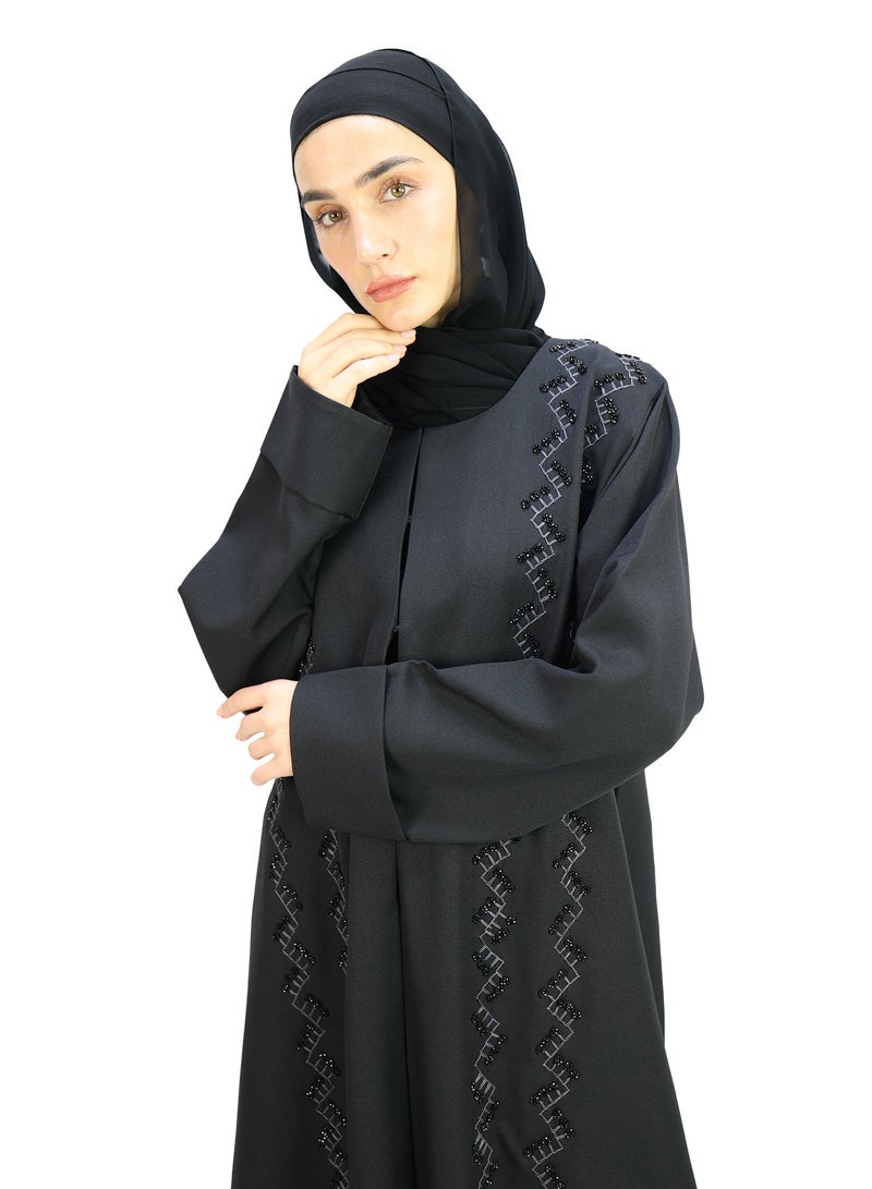 THE MODEST FACTORY Box in front & back with zigzag thread and handwork - Image 2