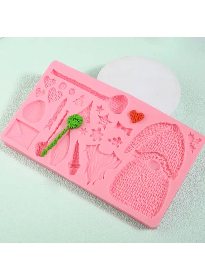 Christmas 1pc Santa Claus Silicone Fondant Mold Y 110 For Cake Cookie Jelly Pudding Baking DIY Kitchen Tool - Image 2