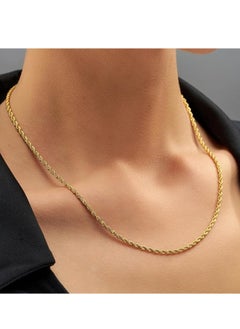 فيروز جوليري سلسلة مطلية بالذهب عيار 18 قيراط  - Image 2