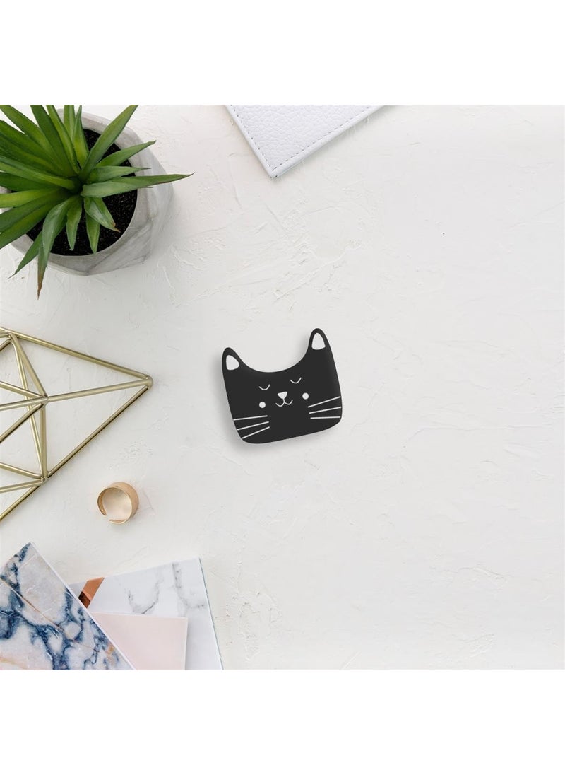 Tabby Design - Handmade Cute Cat Brooch / Badge A - Image 1