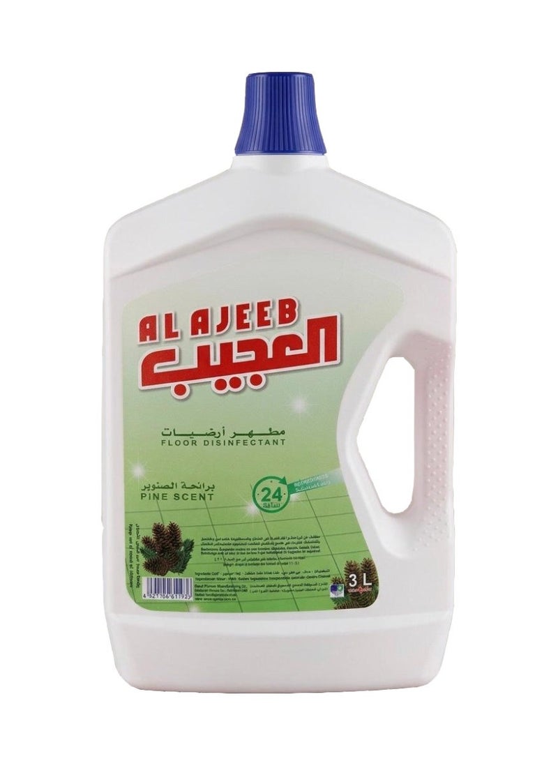 Ajeeb FLOOR DISINFECTANT PINE SCENT 3LTR AL AJEEB - Image 2