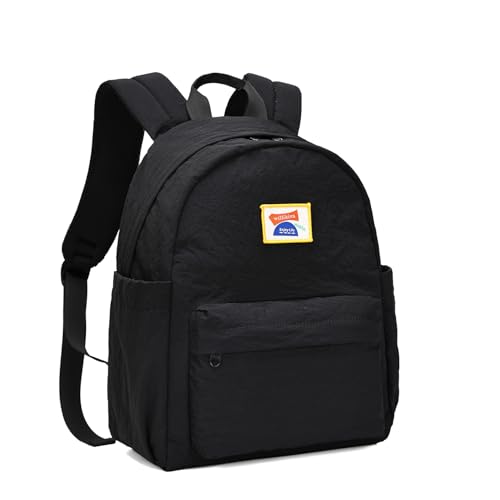 willikiva Kids Backpack for School Boys Girls Teens Toddler Backpack Waterproof Kindergarten Preschool Elementary Bookbag Children Travel BagBlackSmall - Image 1