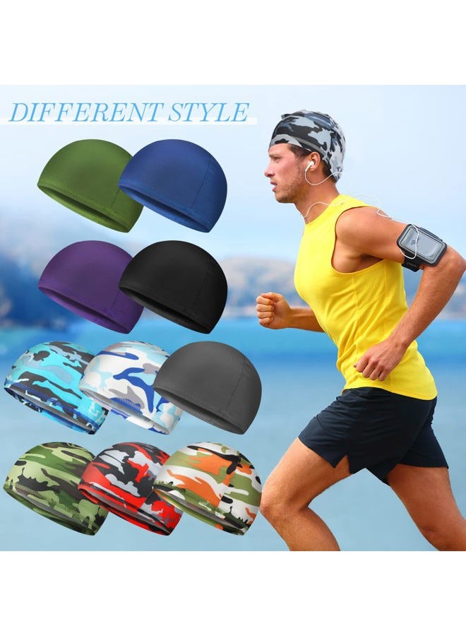 Meanplan 22 Pcs Helmet Liner Skull Cap Men's Cooling Cycling Cap Sports Helmet Cap for Men Women Running Skiing Hat, Classic Style - Image 4