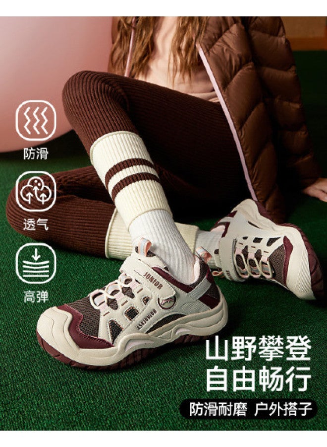 ASK JUNIOR أحذية أطفال للأولاد والبنات أحذية رياضية خريفية جديدة مريحة وقابلة للتنفس من شبكة للأحذية الخارجية للجري - Image 1