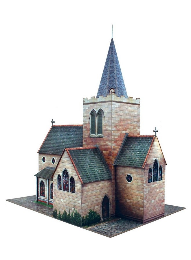 ذا سيتي بيلدر مجموعة صنع نموذج كنيسة CityBuilder بمقياس 1:43 (7 مم) O Gauge - Image 3