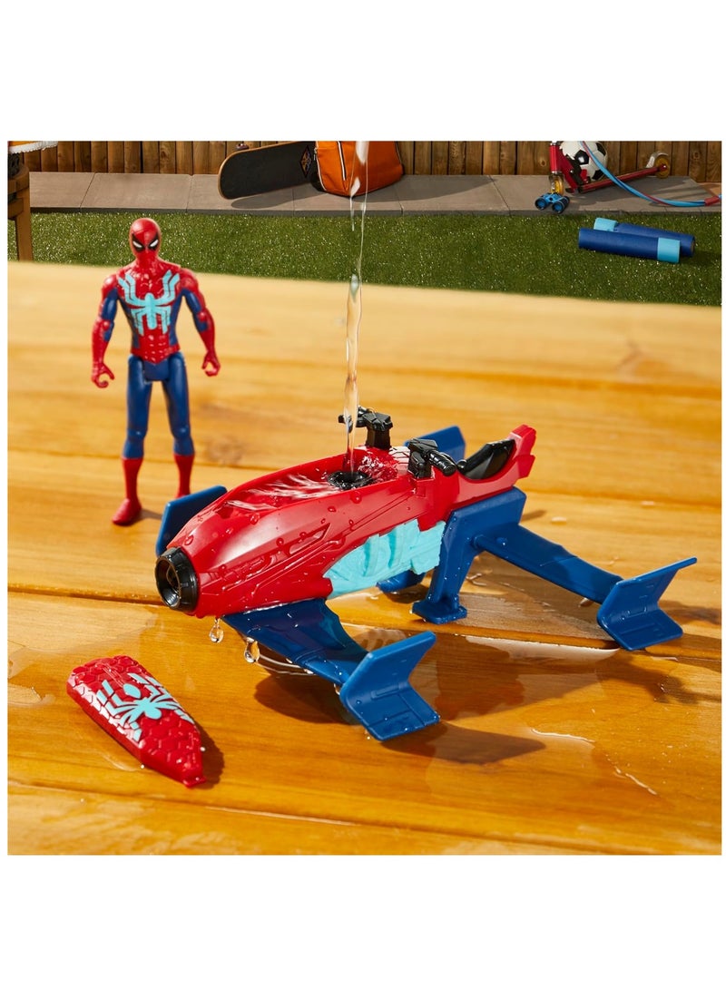 SPIDERMAN Marvel Spider-Man Web Splashers - Hydro Jet Blast Vehicle - Image 3