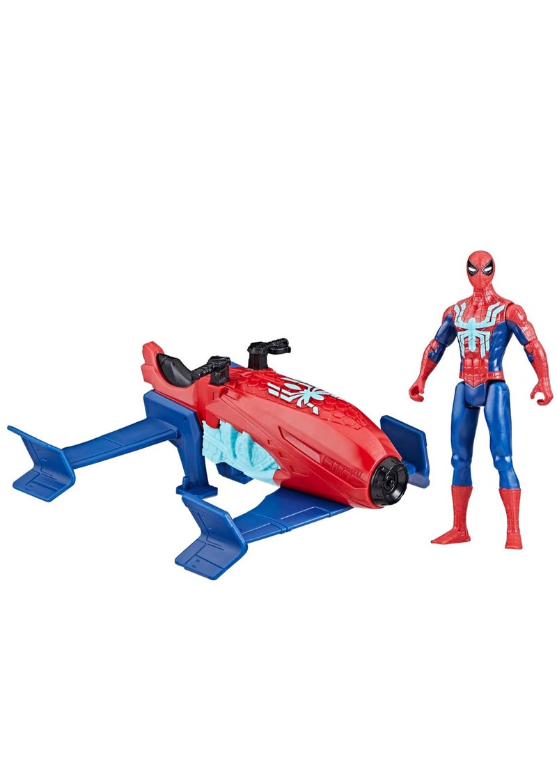 SPIDERMAN Marvel Spider-Man Web Splashers - Hydro Jet Blast Vehicle - Image 2