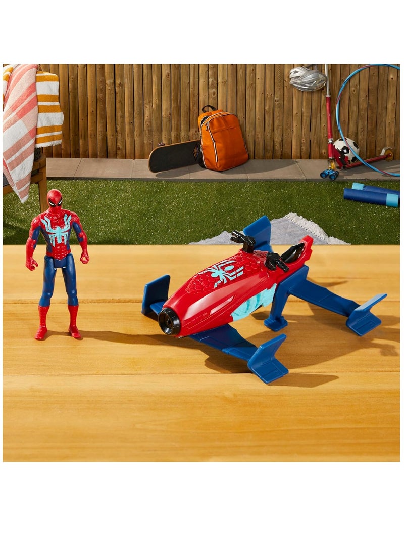 SPIDERMAN Marvel Spider-Man Web Splashers - Hydro Jet Blast Vehicle - Image 4