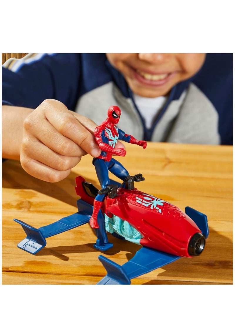 SPIDERMAN Marvel Spider-Man Web Splashers - Hydro Jet Blast Vehicle - Image 5