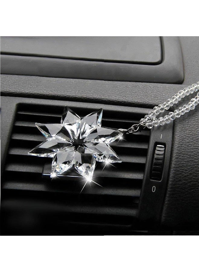 Chulovs Crystal Car mirror Pendant,Rear View Mirror Pendant, Car and Home Hanging Decorations Ornament - Image 4